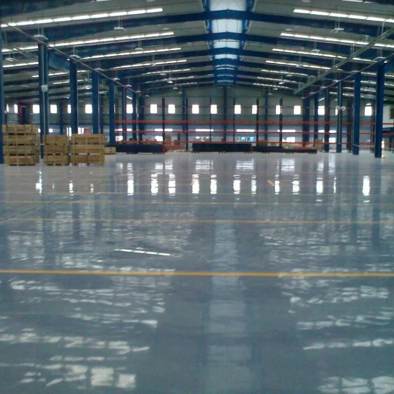 Premium epoxy flooring UAE, glossy finish for villas, garages and commercial spaces